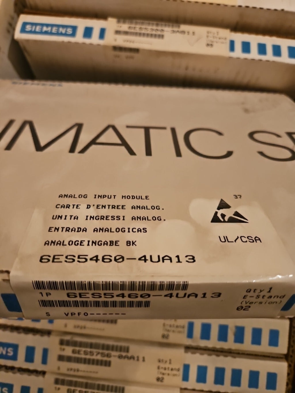 Siemens Simatic 6ES5460-4UA13 Digitaleingabe Bramdnew In Box, Sealed, Neu/ovp