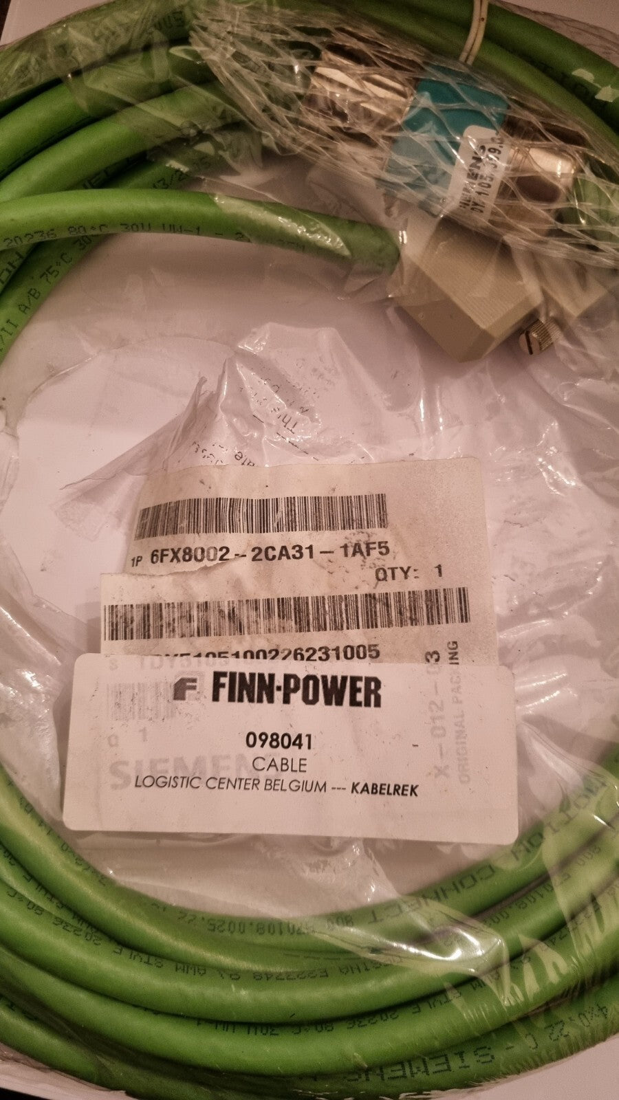 6FX8002-2CA31-1AF5 incremental spindle encoder cable 6FX80022CA311FA5 NEU NEW
