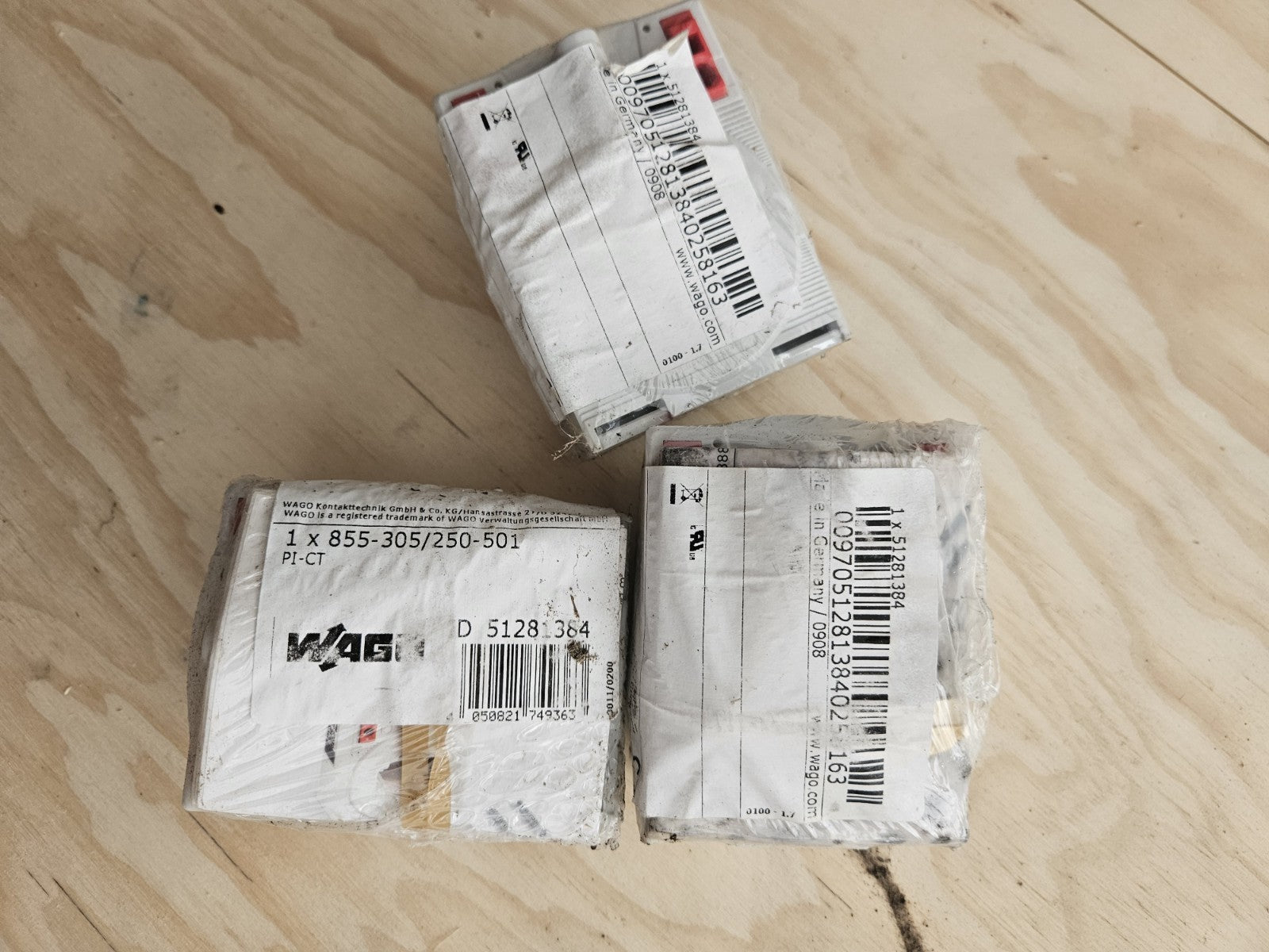 1 x Wago 855-0305/0250-0501 Aufsteckwandler, Stromwandler Neu/Ovp, Unused New