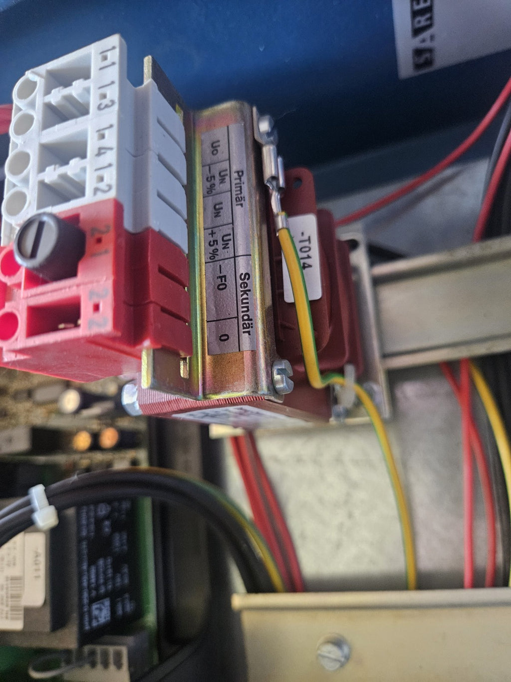 Demag Control Box with ABB Contactor & Transformer – Industrial Crane Component