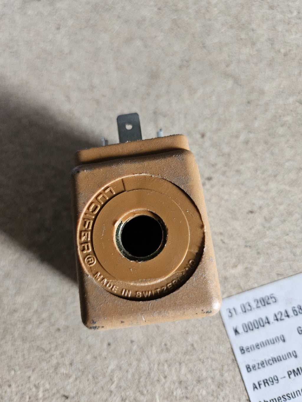 LUCIFER 481865 F MAGNETSPULE, Solenoid 24V/9W L42, New Unused NOS Neu