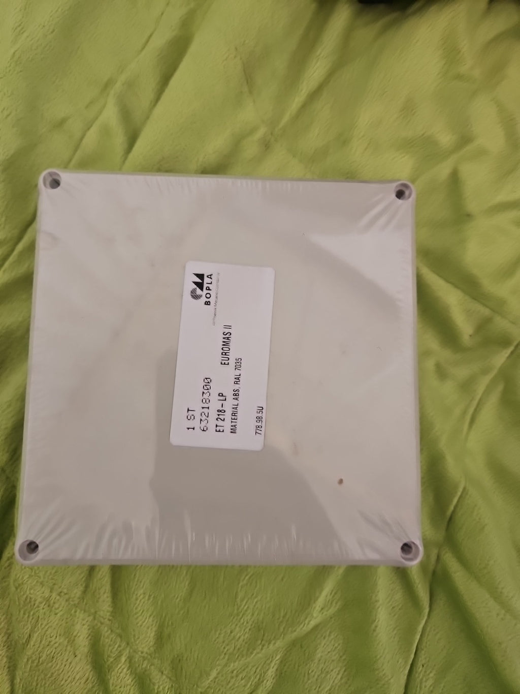 Bopla EUROMAS ET 218-LP 63218300 Industrie-Gehäuse 150 x 150 x 57  ABS Neu/ovp
