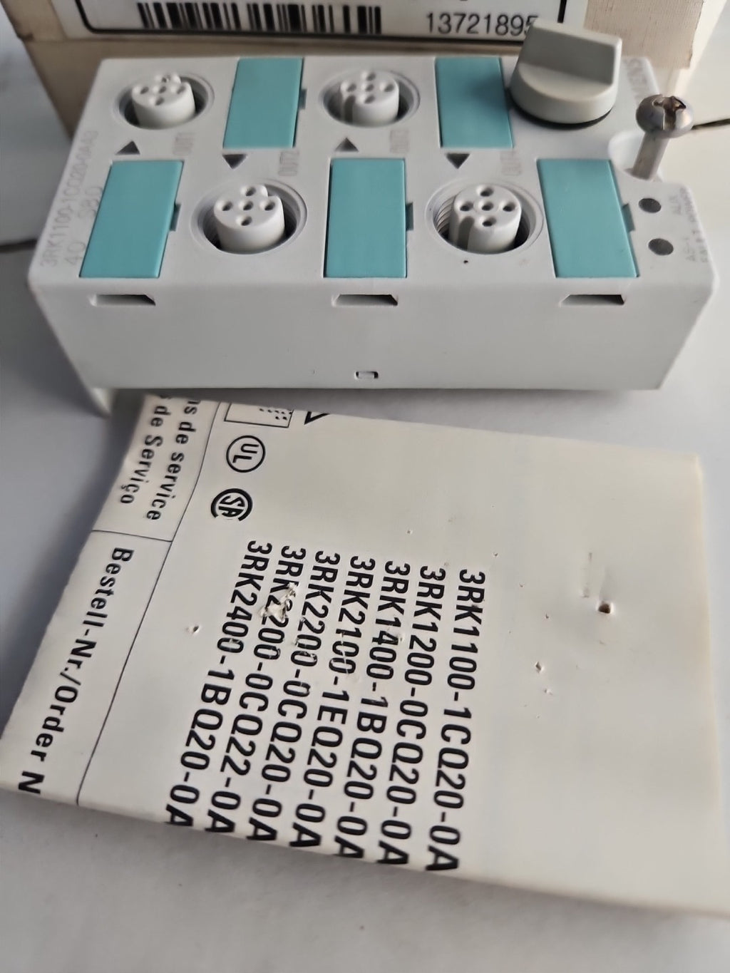 Siemens 3RK1200-1CQ20-0AA3 3RK1 2001CQ20-0AA3 Modul Kompaktmodul -unused/OVP-neu