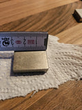 10 x Damast 1.2842 / W2842 Werkzeugstahl/Damast-/Messerstahl DIN 17350 30x20x8mm
