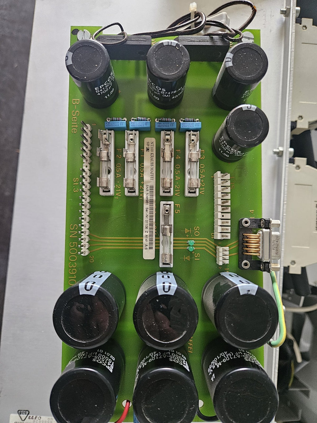 Krauss Maffei NT100 Power Supply LP Netzteil 5096864, 2250 AE7, SN:5003910 Used