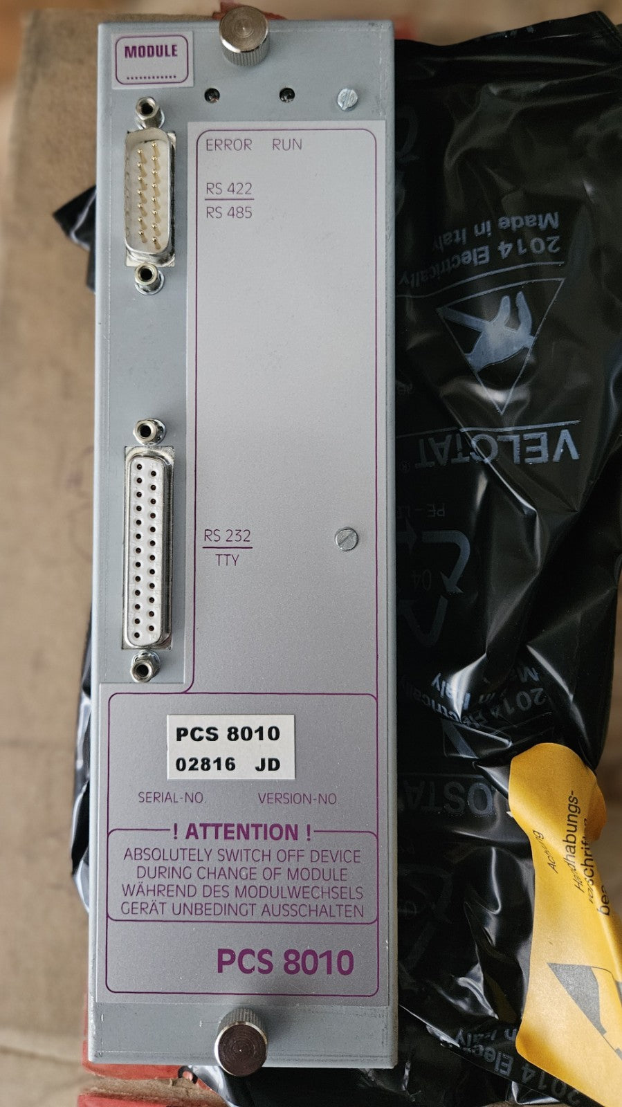 LAUER PCS8010 035/28B 035/28B ERWEITERUNGSMODUL New Unused Neu/ovp Unbenutzt