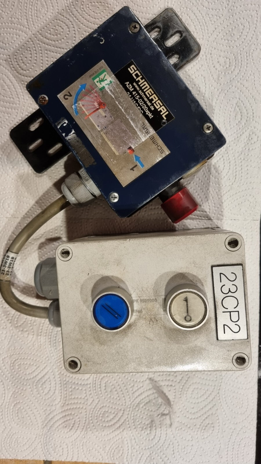 Schmersal AZM415-02/20xpkt 24VAC/DC Schmersal, Steuerung, Schließer, Öffner
