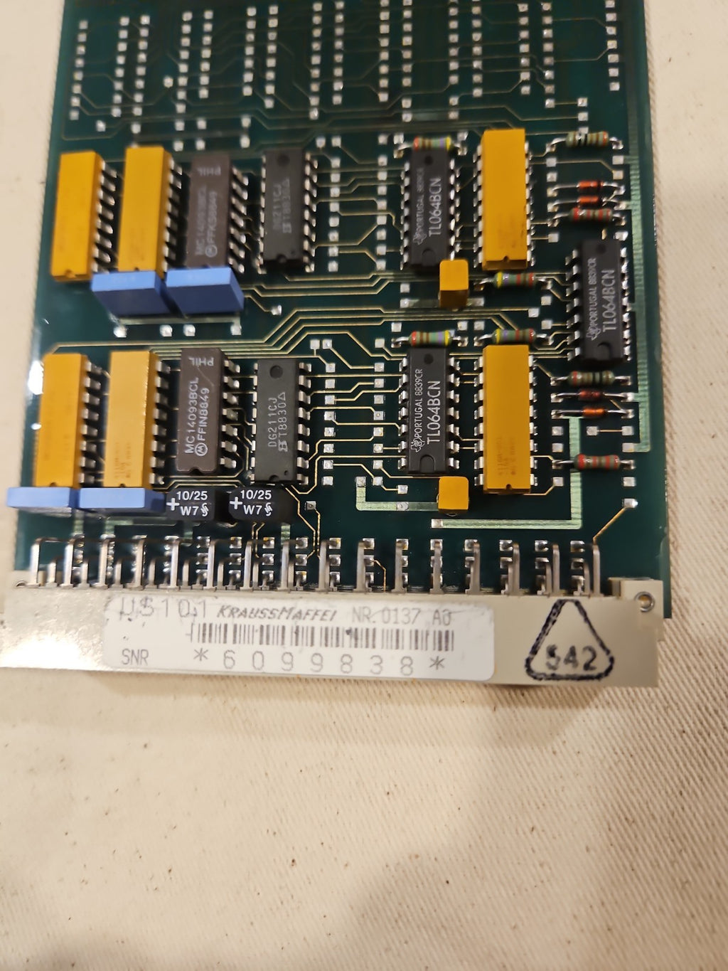 Krauss Maffei – 6099838 –US101 Circuit Board, Verstärker Karte,used & tested