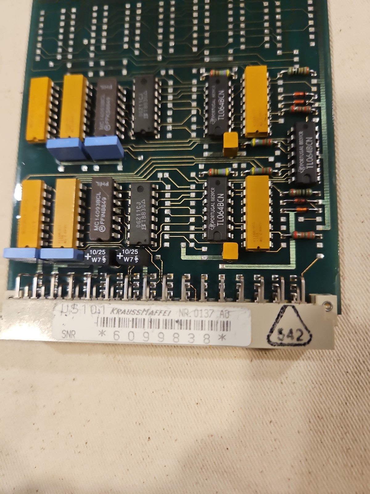 Krauss Maffei – 6099838 –US101 Circuit Board, Verstärker Karte,used & tested