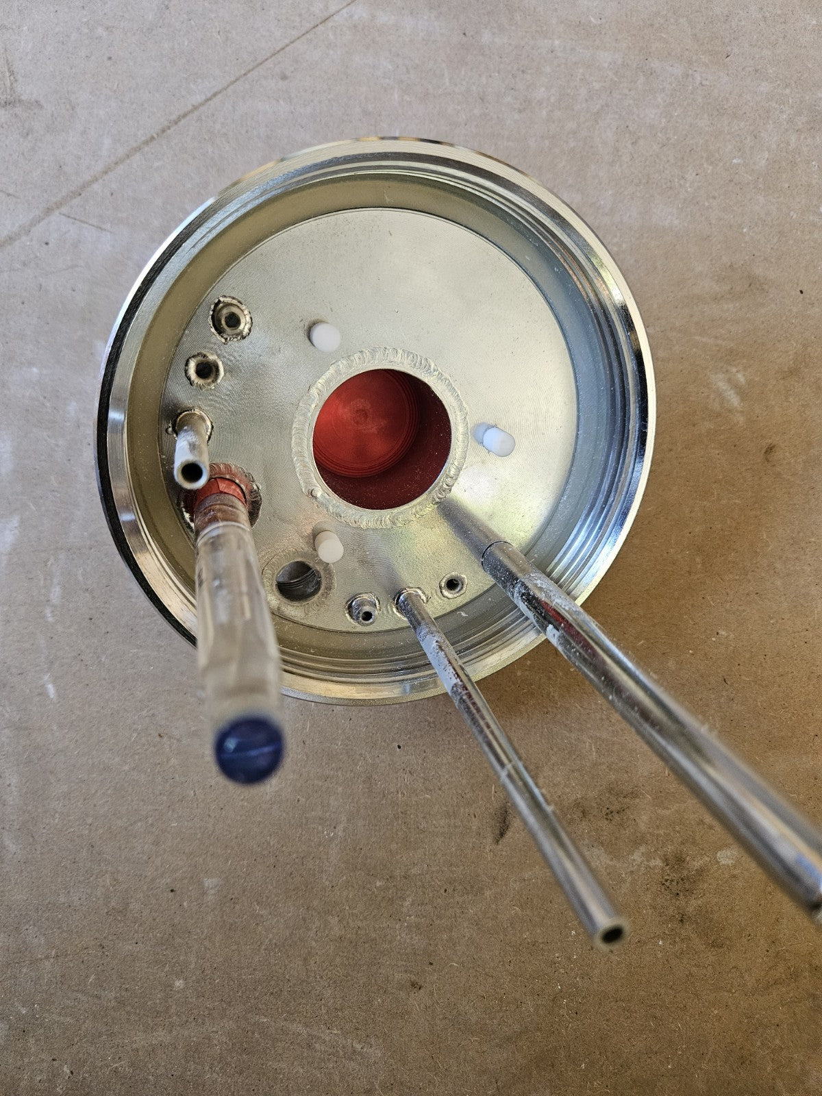 Broadley James FermProbe pH Electrode w/ Stainless Steel GL45 Bioreactor Cap