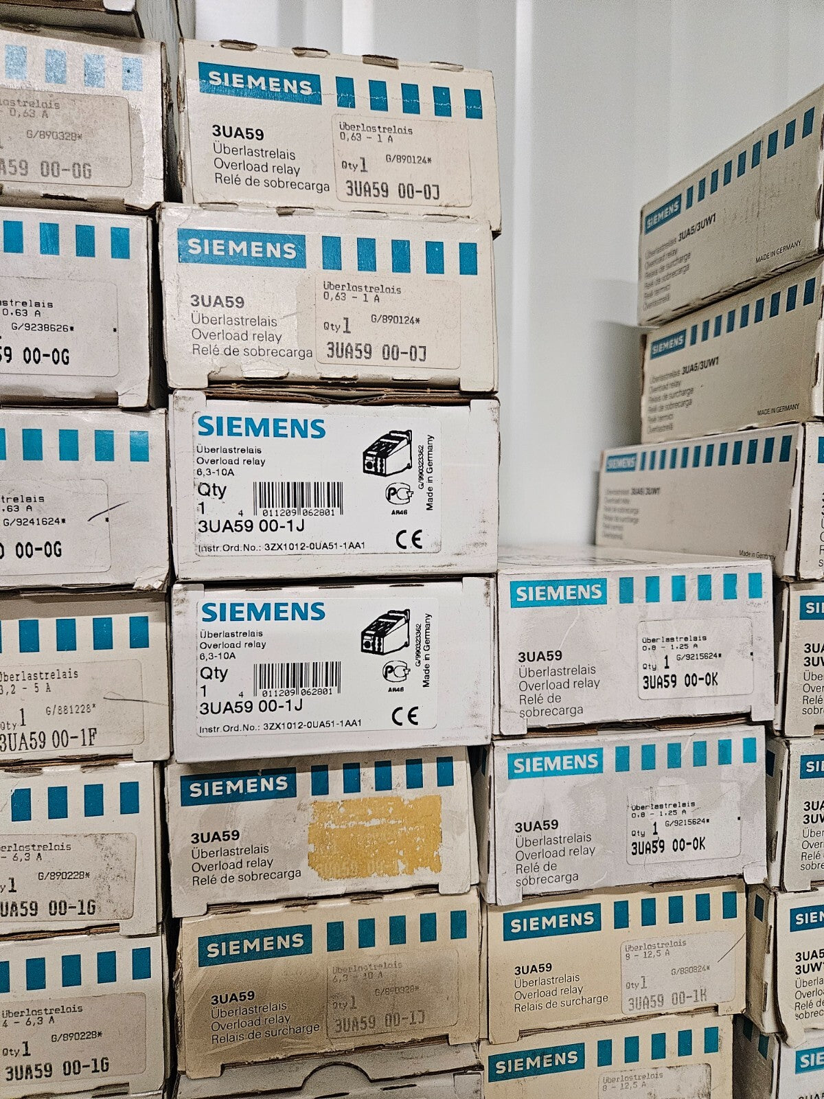 Siemens 3UA59 00-Thermal Delayed Overload Relays new in box, different types neu