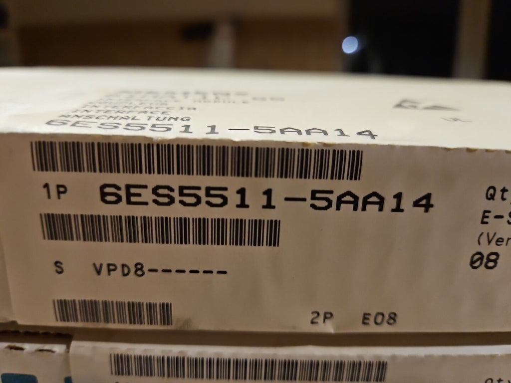 Siemens Simatic / 6ES5511-5AA14 / Anschaltung / E-Stand:08 Neu Mit SIEGEL, NEW