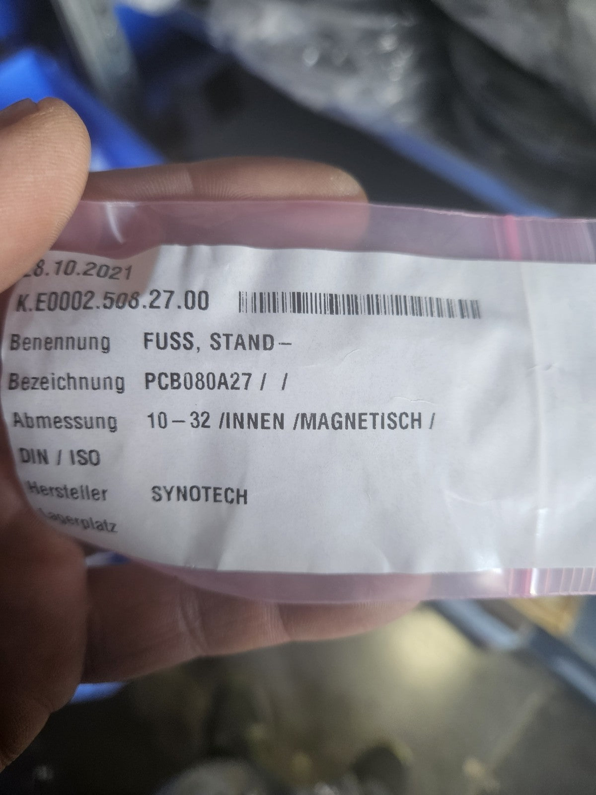PCB Piezotronics J353B04 Shear Accelerometer With 080A27 Magnetic Base NIB Unuse