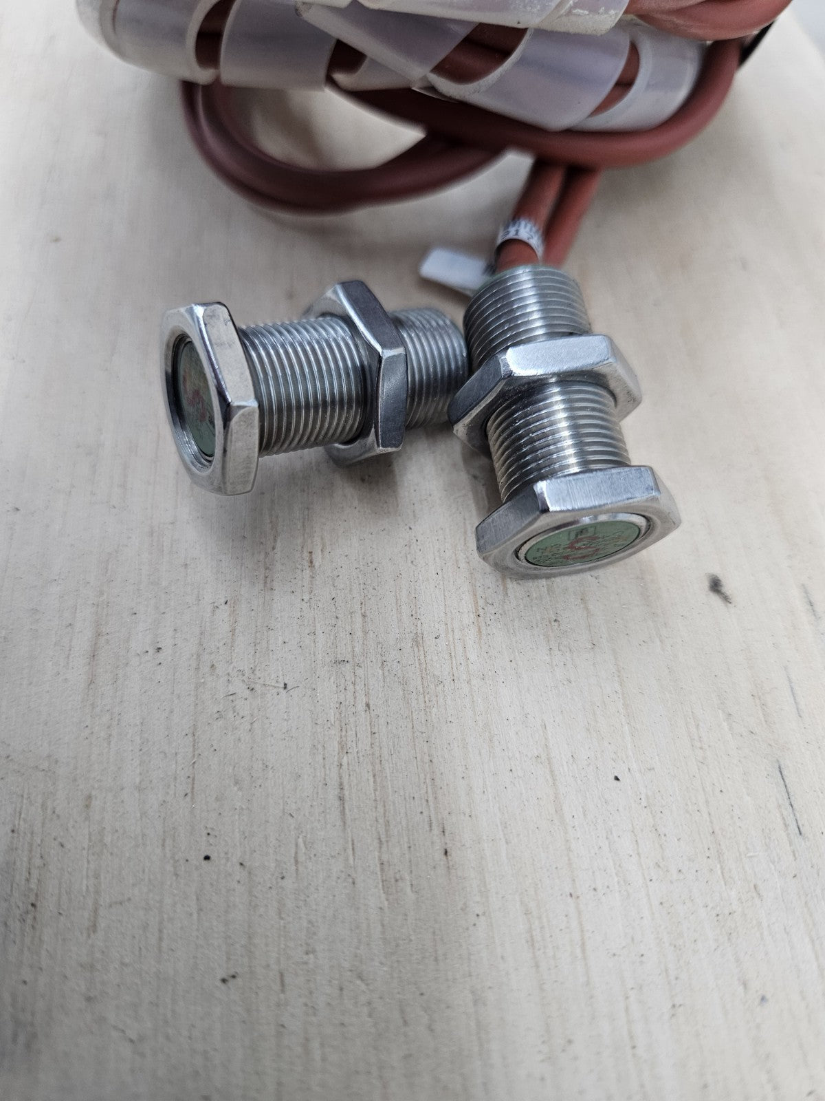 2 x Pepperl+Fuchs Induktiver Sensor NJ2-11-SN-G, 106628, ATEX, Fully Working