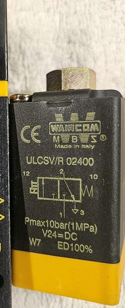 Waircom ULCSV/R 02400 max.10 Bar solenoid Valve,Ventil New In Box Unused Neu/ovp