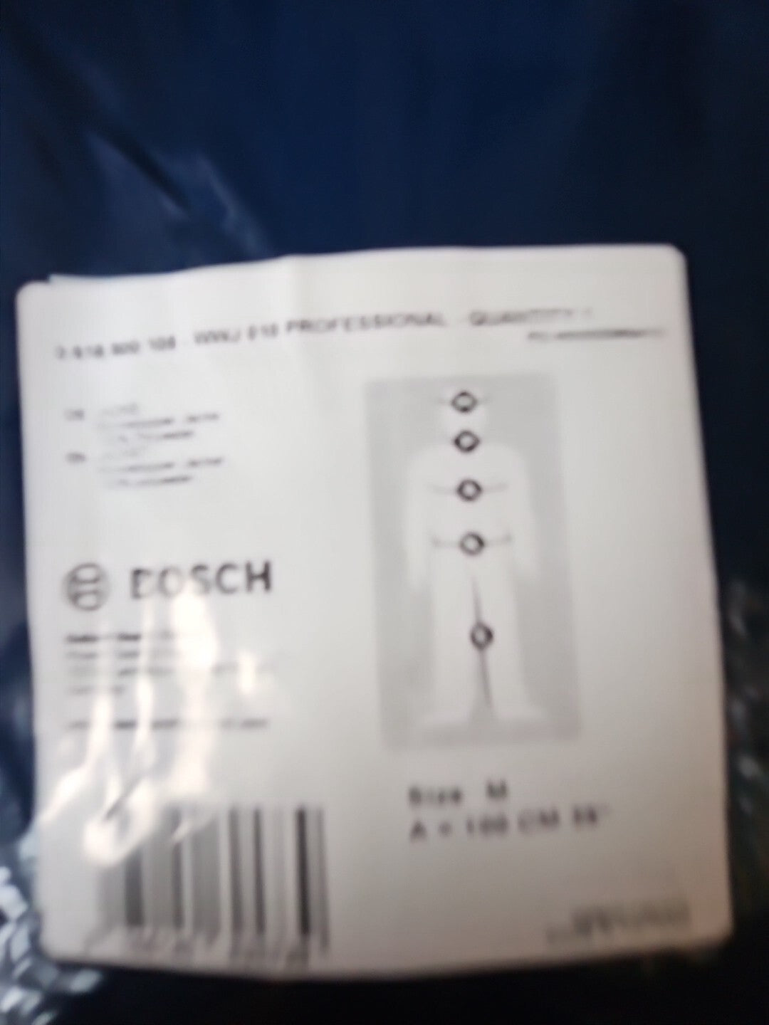 Bosch Professional Gr.M,Wind Breaker, Wwj010 Blu Navy Taglia M 3165140625739 Neu