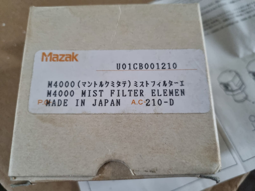 MAZAK Laser CKD  Micron Filter Element  M4000-ELEMENT-Y) F4-201686 new in box