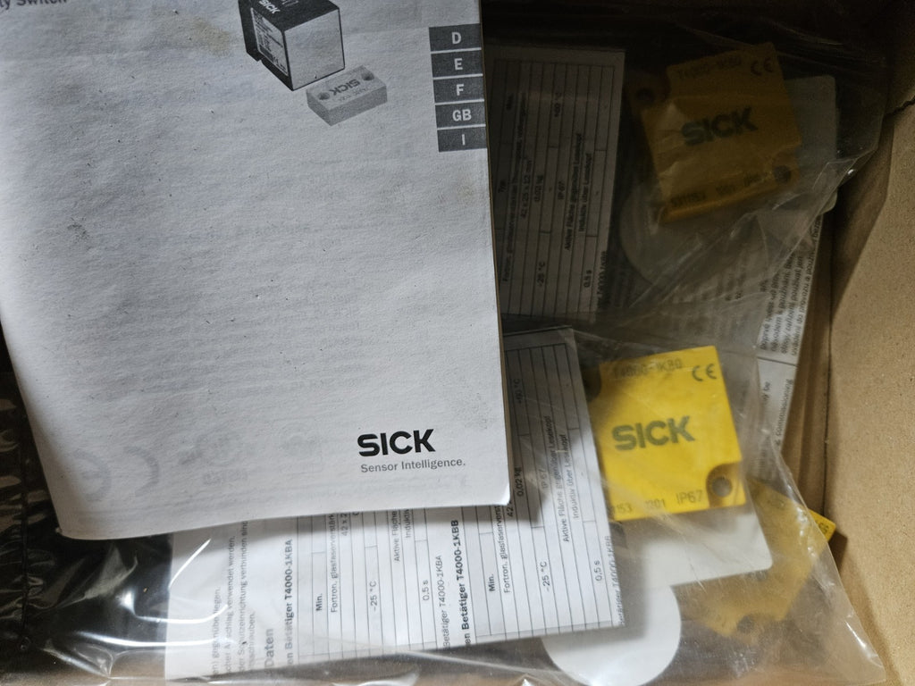Sick Auswerteeinheit Sensor T4000-2DRNAC Betätiger 6022052 Neu/ovp, Unused New