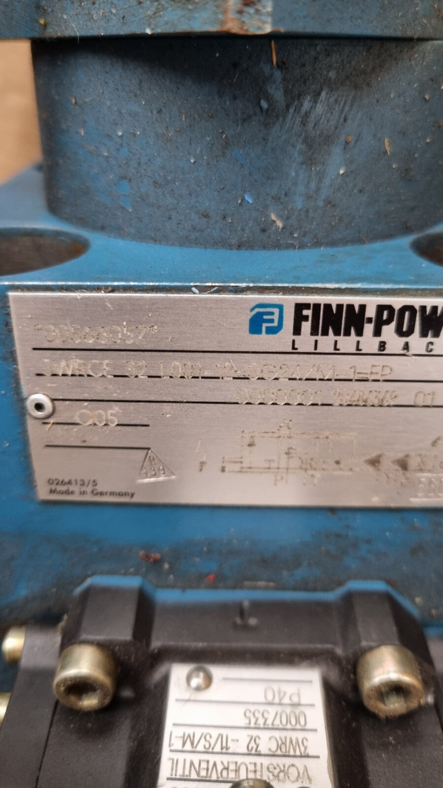 Bosch Rexroth 3WRCE 32 L001-1X/SG24/M, R900901789, 00566057, Finn Power, Valve