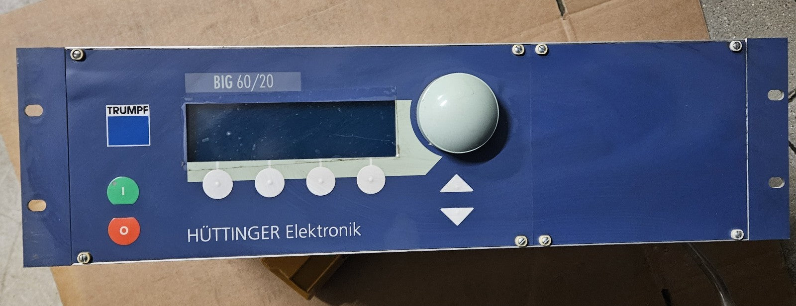 TRUMPF HÜTTINGER BIG 60/20, 093416, Steuerung, Panel, Interface,Sputtering Used