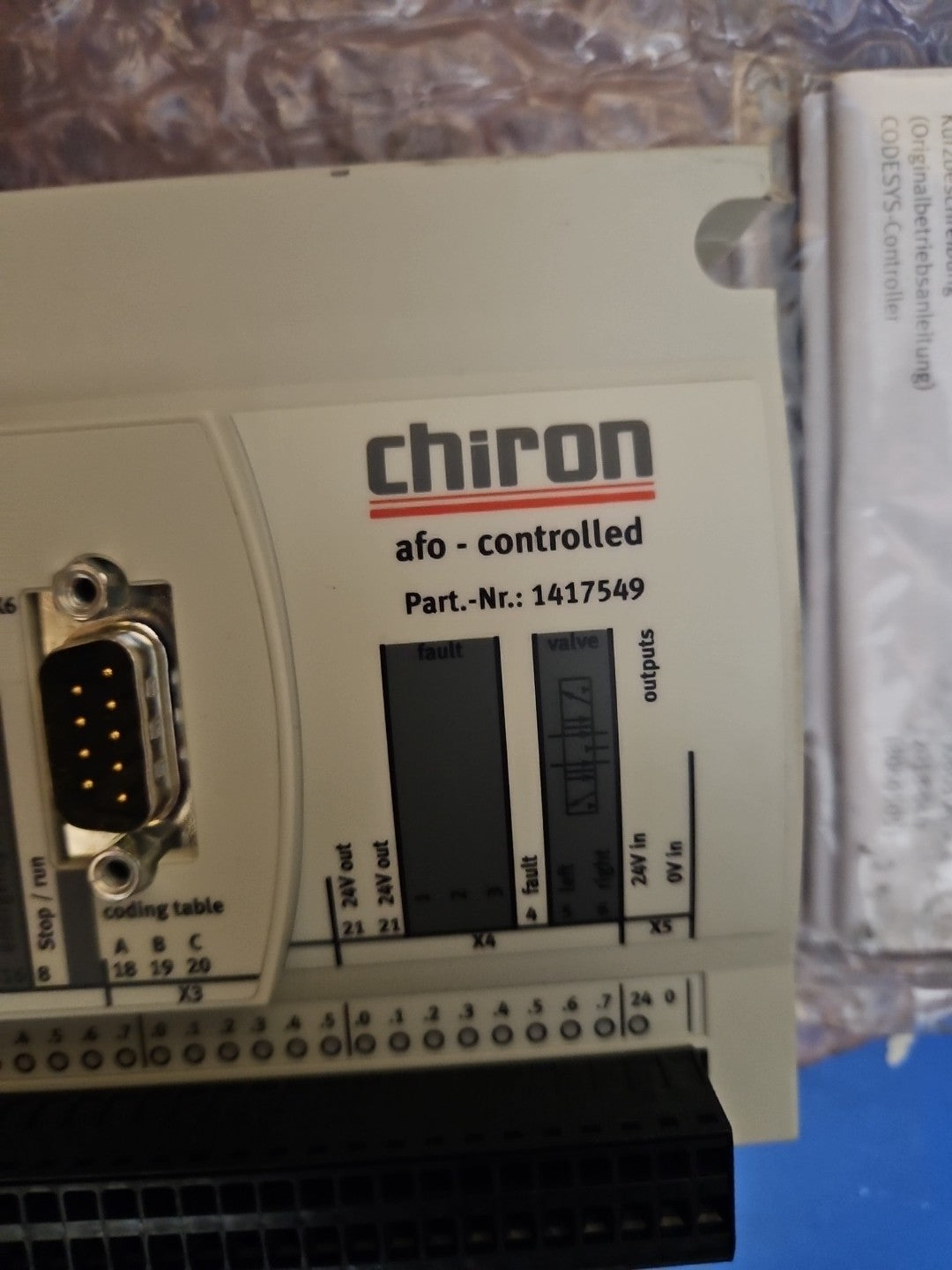 NEW FESTO / CHIRON CECC-D CECC-D-CS 2463301 AFO CONTROLLER CECCDCS Neu/ovp 