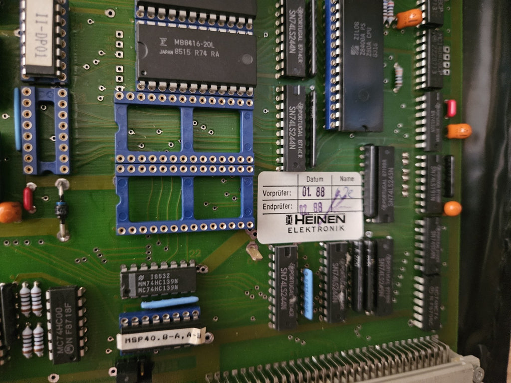 HEINEN CPU40, MB-A, A-B K1-9, 832.733, Neu/Ovp, New In BOX NOS Unused Unbenutzt