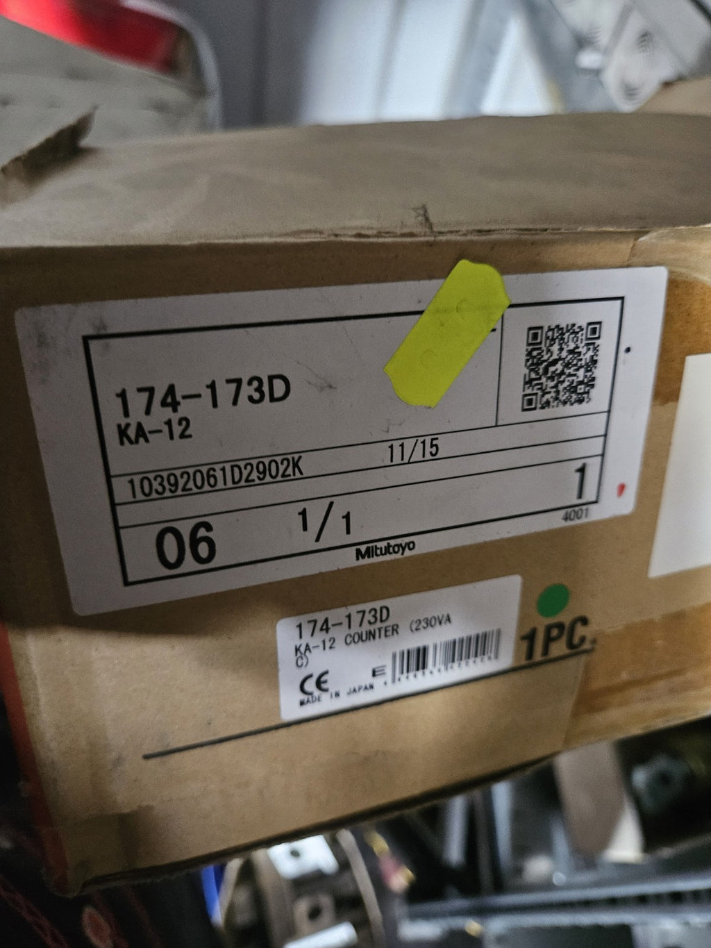 Mitutoyo KA-12 Counter, Digitales Anzeigegerät 174-173D | 174-173, Neu/ovp New