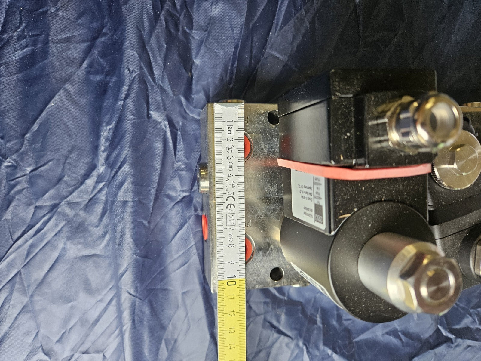 GSR Edelstahl Hydrauliksteuerblock Steuerblock Hydraulikblock Exschutz Neu/ovp 