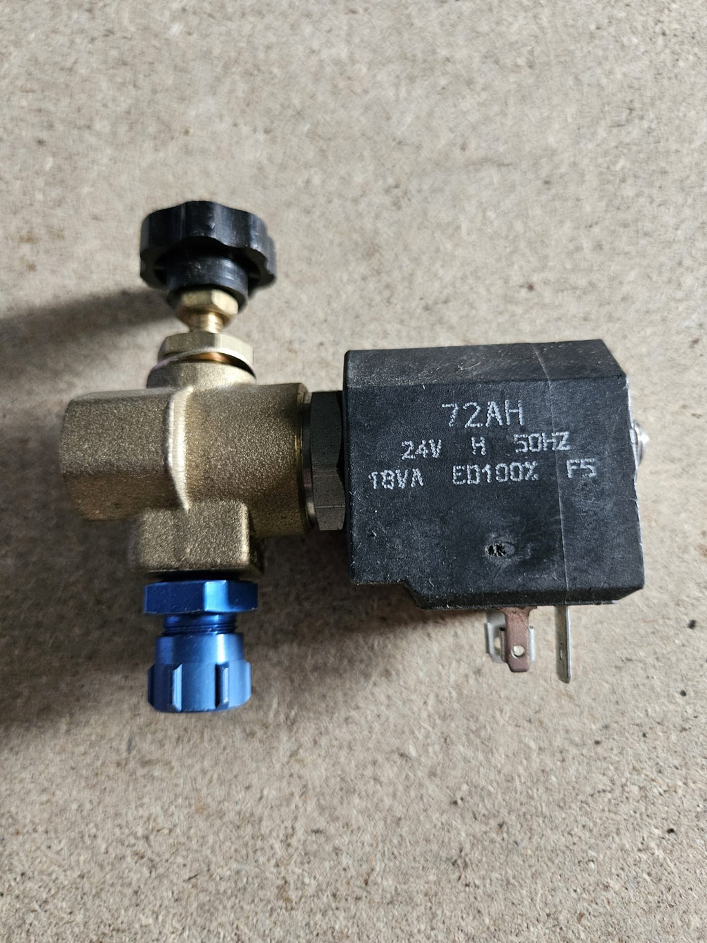 M&M Magnetventil 1/4" D260DLP Solenoid Valve,0-5 bar + 72AH 24V Neu New Unused