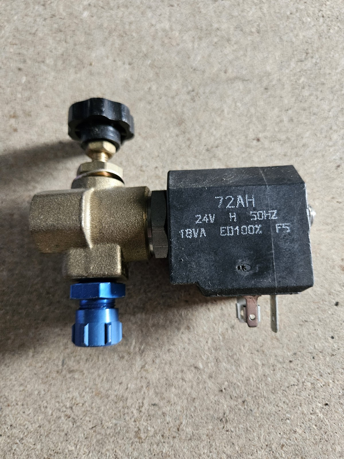 M&M Magnetventil 1/4" D260DLP Solenoid Valve,0-5 bar + 72AH 24V Neu New Unused