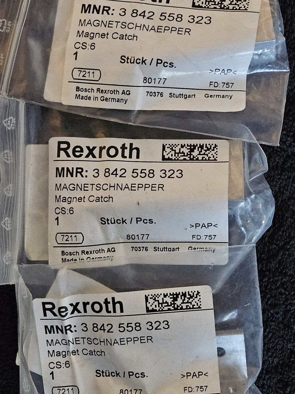 Bosch | Rexroth 3842558323 Magnetic Catch, Magnetschnäpper New unused Neu/Ovp
