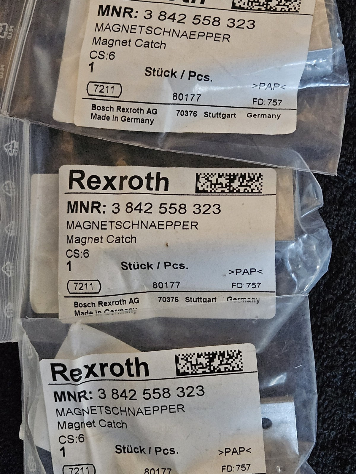 Bosch | Rexroth 3842558323 Magnetic Catch, Magnetschnäpper New unused Neu/Ovp