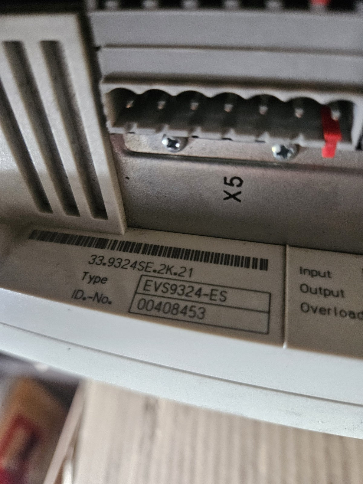 Lenze EVS9324-ES, ID.00408453, 33.9324SE.2K.21, Used