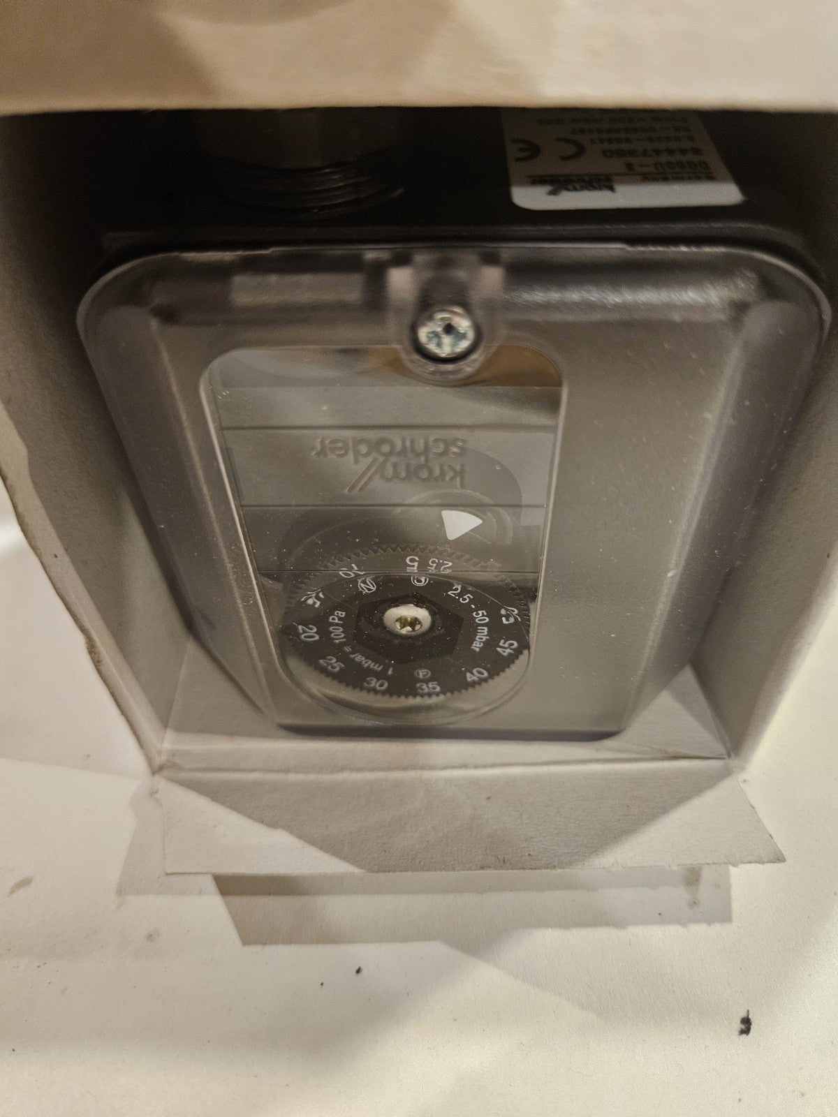 KROM SCHROEDER DG 50U-3 84447350 GASDRUCKSCHALTER 2,5mbar, new unused, neu/ovp