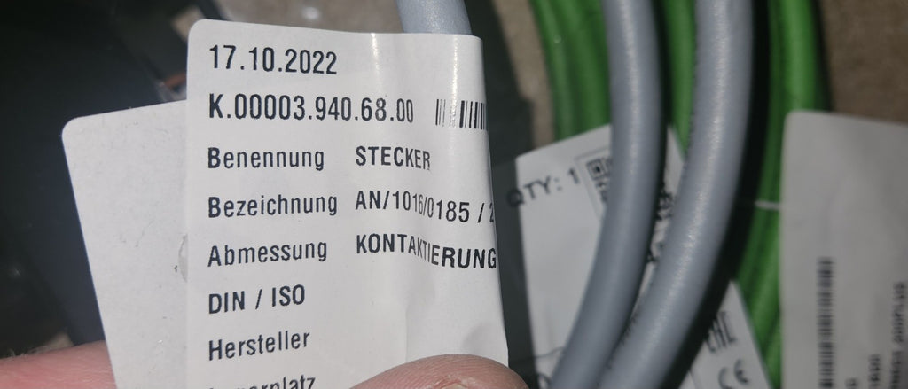 Tesflow Prüfkopf ADAPTER H0000477 K.0003.940.68.00,neu Unused New ADAP SBW