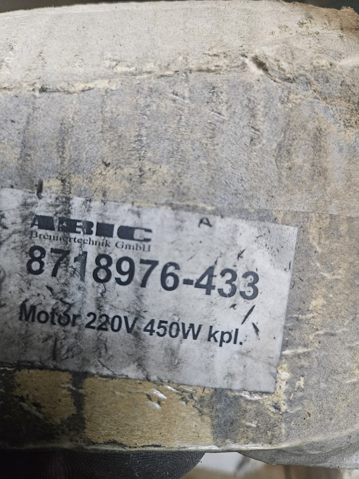 ACC EB130C56/2 220-240V 50/60Hz 450W 2750/3300/min Gebläsebrennermotor Neu New