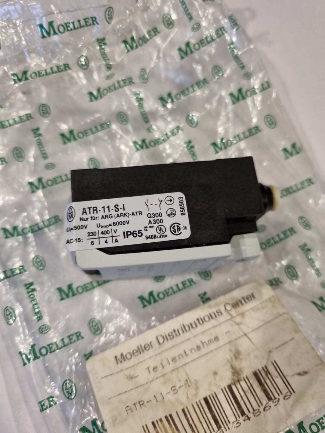 Endschalter 1Pc Eaton Moeller ATR-11-S-IA ll, switch, neu, new old stock