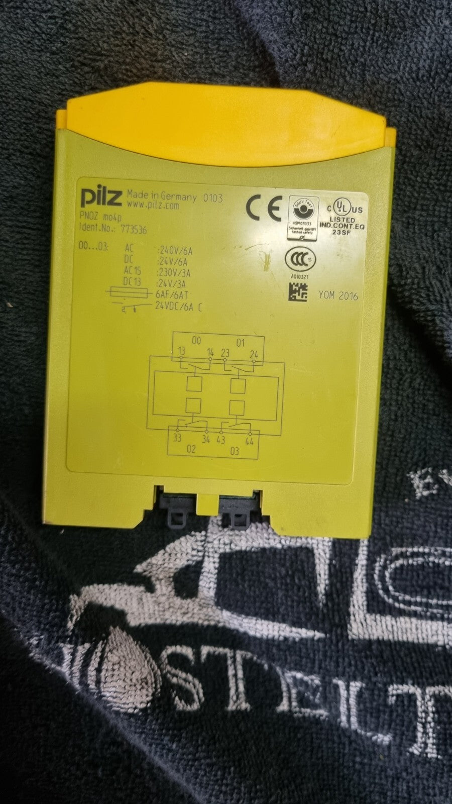Sicherheits Safety module PILZ PNOZ mo4p PILZ 773536, neu, new