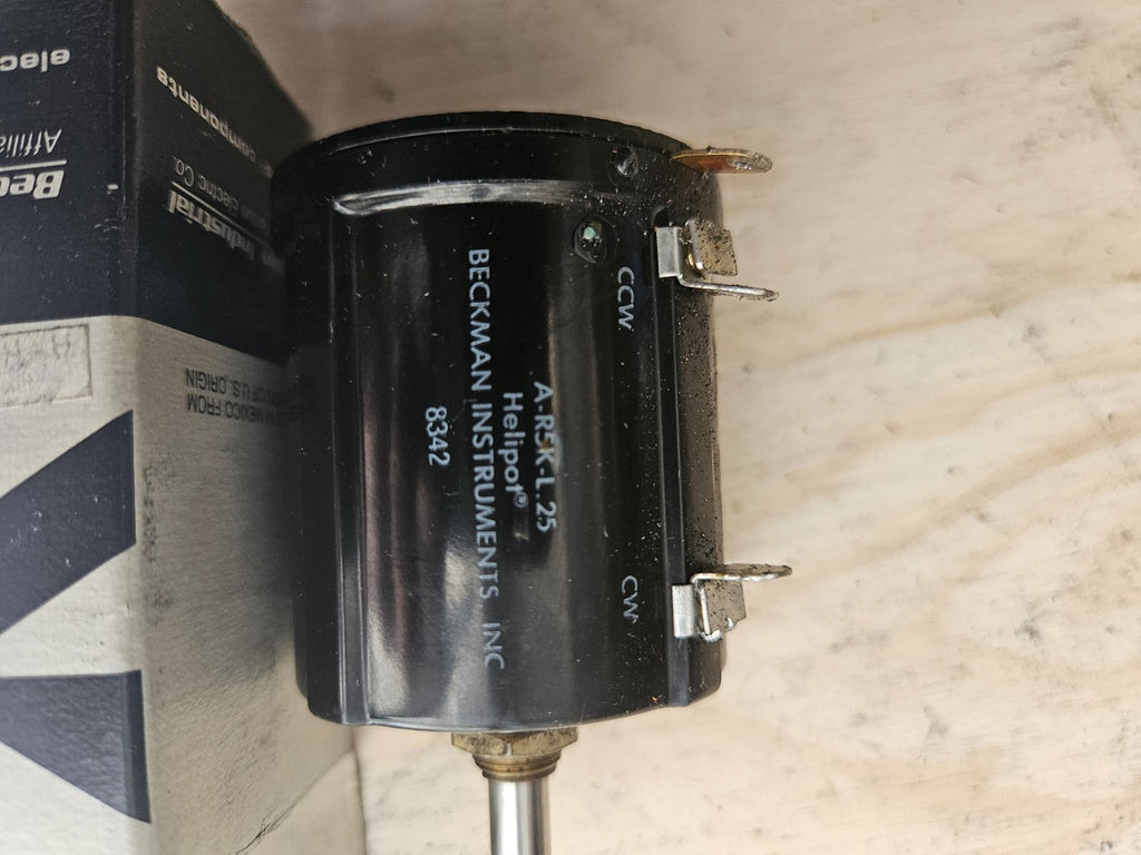 Beckman RB Helipot A-R5K-L.25, 8342 Duodial Turns Counting Dial *NEW in a Box*