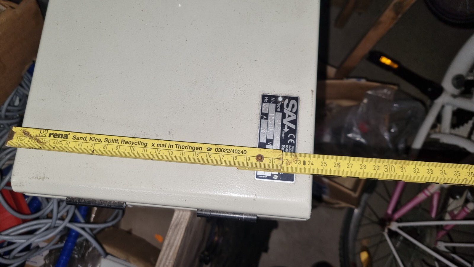 SAV 876.10-360/60x2-400 Elektronische Umpol-Steuergerät Polarity Reversing Unit