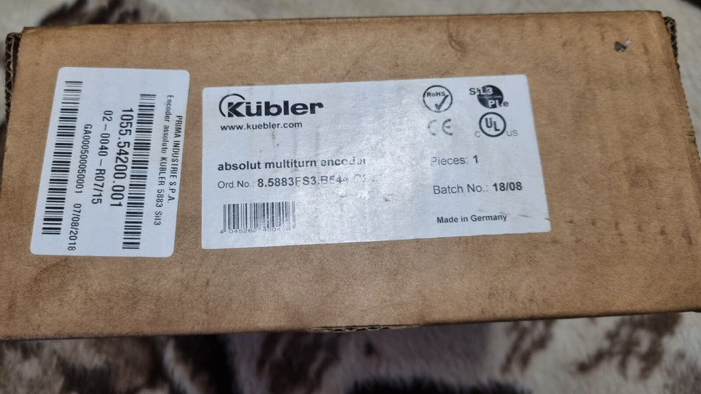 Kübler 5883 SIL3, 8.5883FS3.B544.G222 Drehgeber  absolute momentum encoder new!