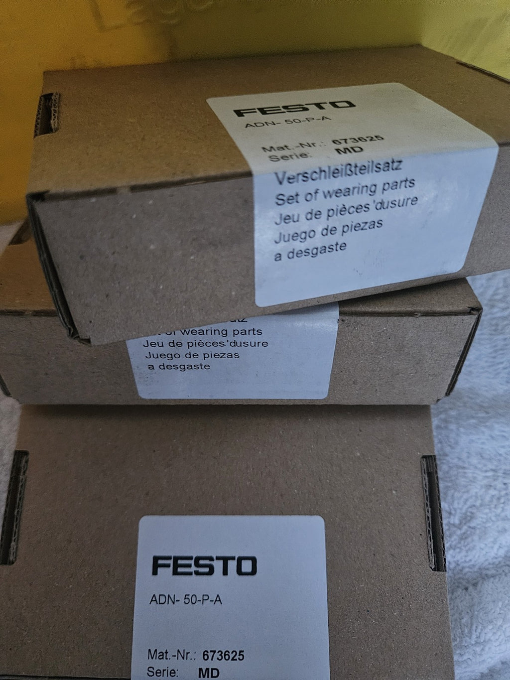 Festo ADN-50-P-A, 673625 Verschleißteilsatz, wearing parts Set, Neu/ovp New