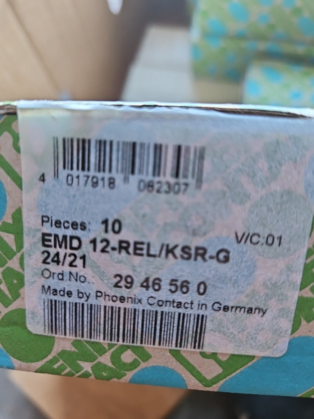 Phoenix Contact EMD 12-REL/KSR-G 24/21 2946560 Relaismodul -unbenutzt