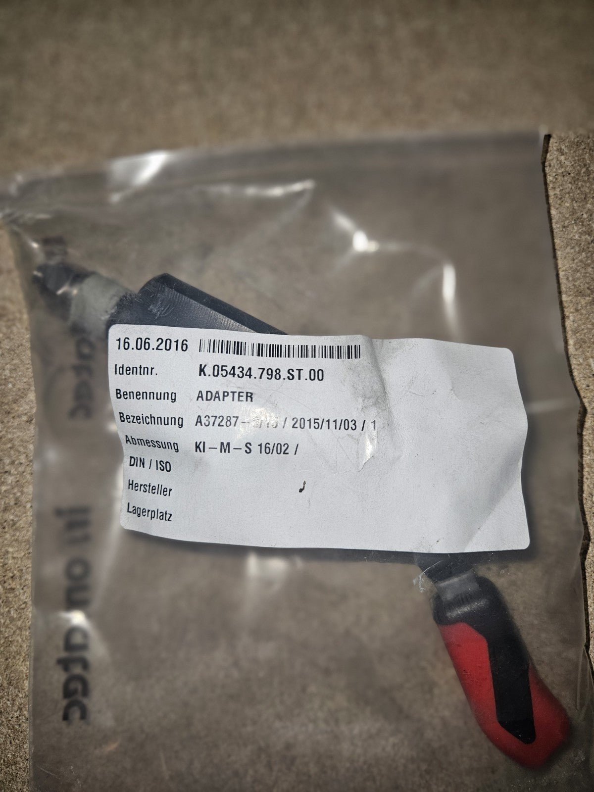INNOMATEC A37287, 6844 N-2, Connec Quick Connector new Sealed Neu/ovp