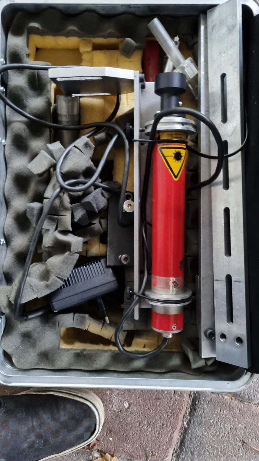 Lap Gmbh Laser Applikationen Test Koffer  Lap05srp/Zo5 Laser. 0,5 Mw. 632,8nm.  