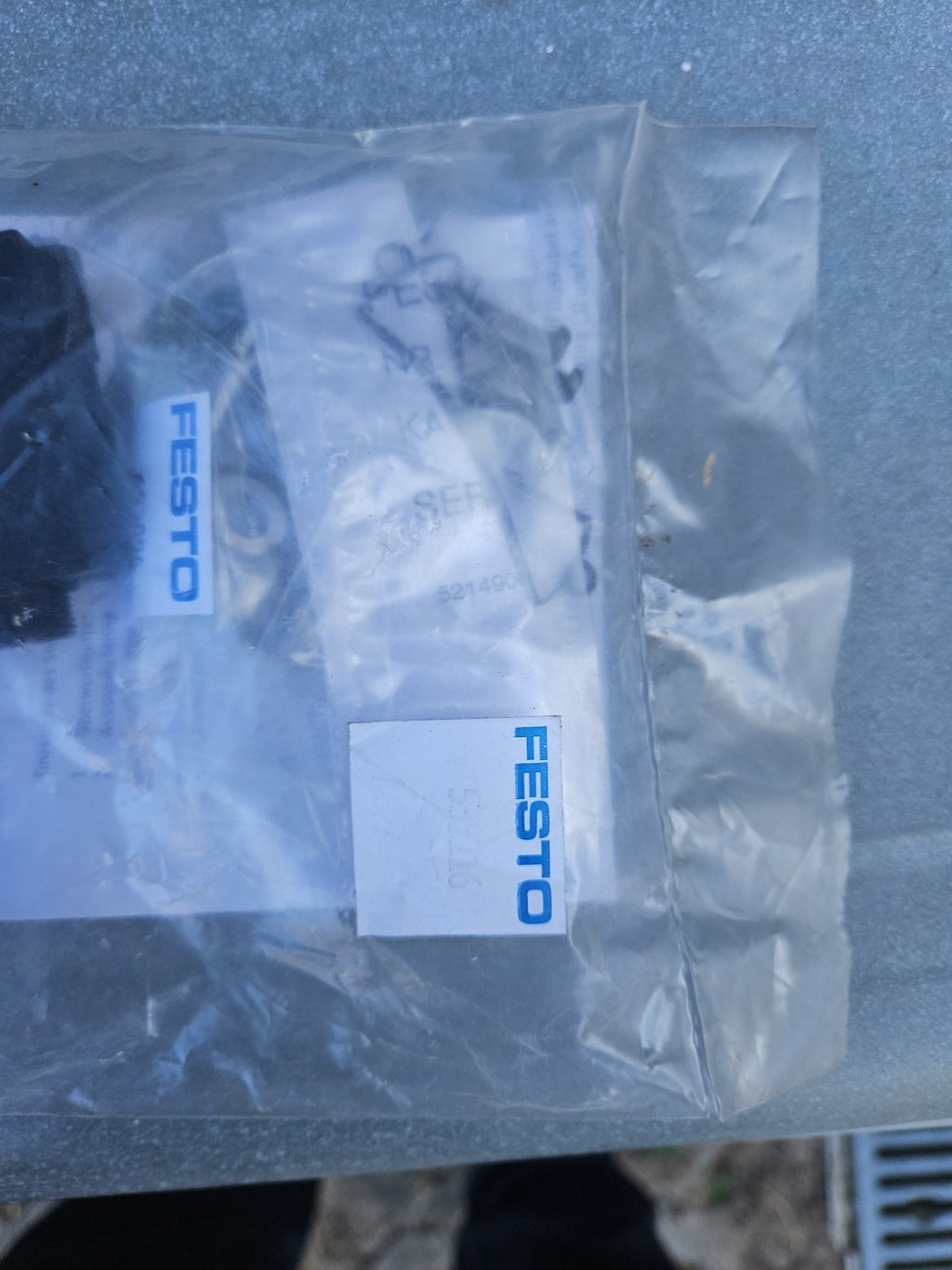 Festo Montagesatz Stecker FBS-SUB-9-GS-DP-B 532216 693094 mounting set Neu/ovp