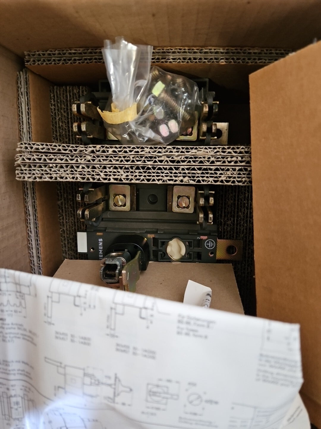 Siemens 3KL5530-1AB00 Lasttrennschalter 690V 250A, New In Box, Neu/ovp Unbenutzt