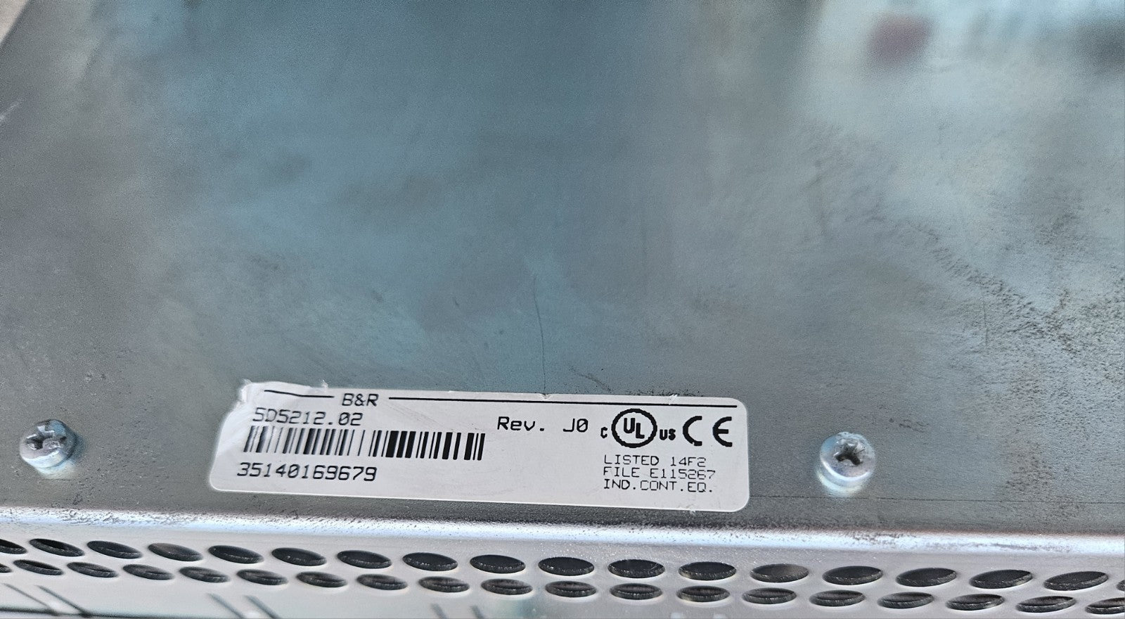 B&R AUTOMATION Provit 5200, 5D5212.02 15"TFT + PC IPC5000/5600/5000C/5600C 