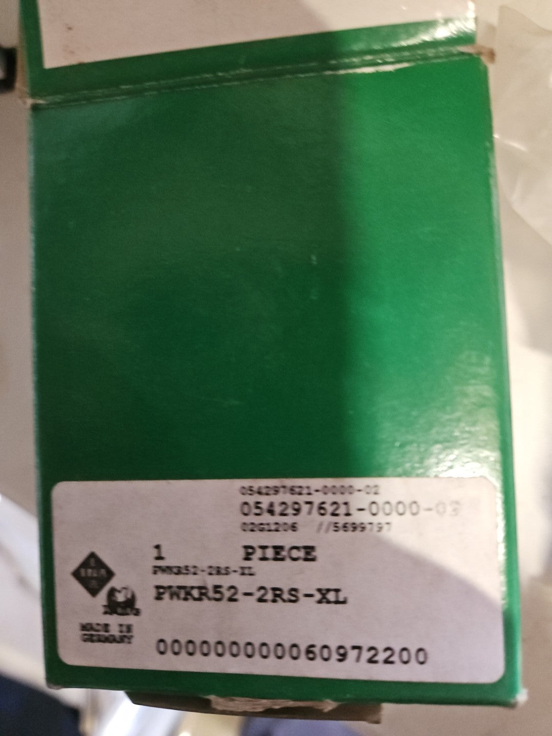 PWKR52-2RS-XL INA/Schaeffler 054297621 20 x 52 x 24 mm CAM FOLLOWER Neu/ovp Nos