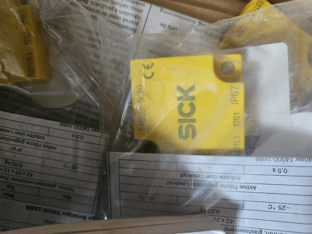 Sick Auswerteeinheit Sensor T4000-2DRNAC Betätiger 6022052 Neu/ovp, Unused New
